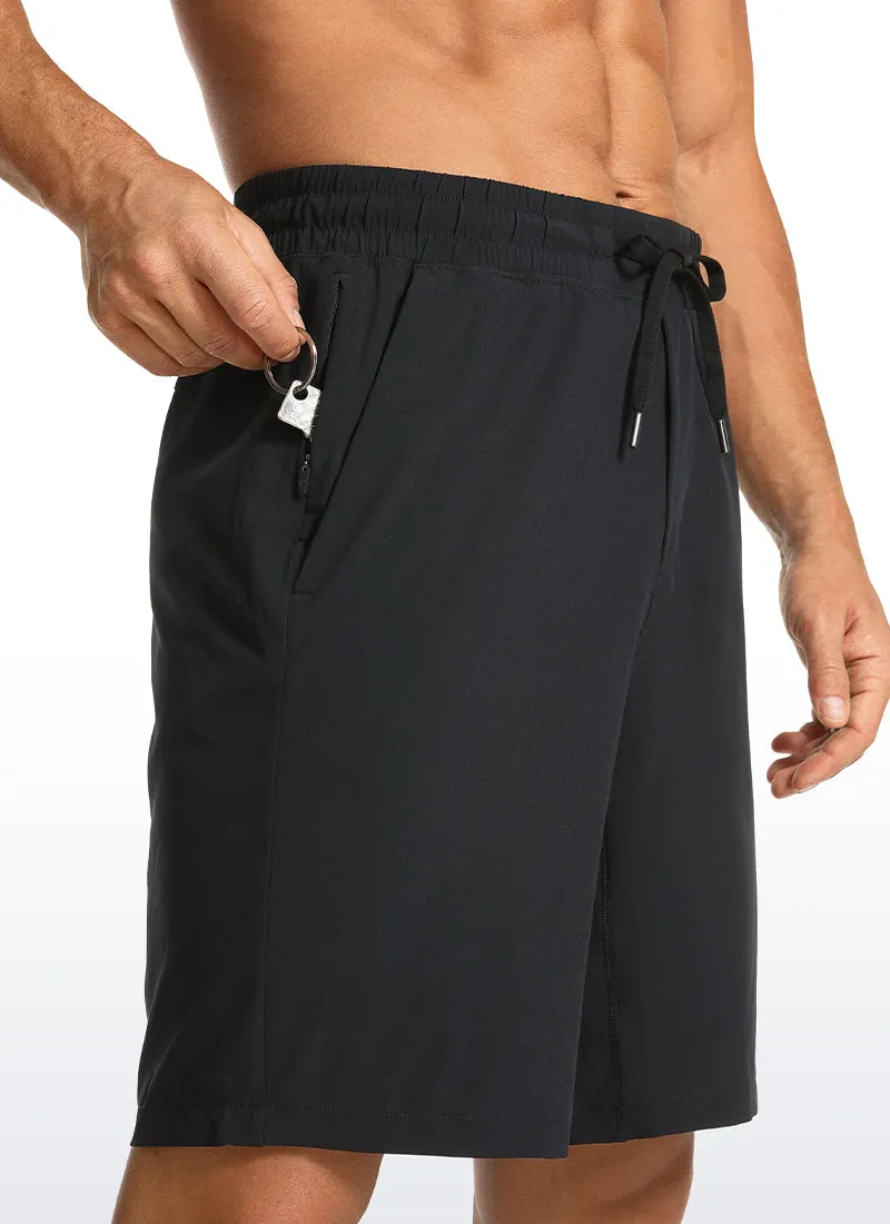 Feathery-Fit Linerless Athletic Shorts 9'' sold by CRZ Yoga product image thumbnail 5