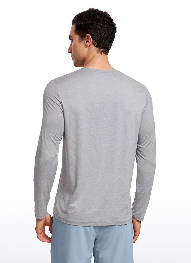 Ultralight Crewneck Long Sleeves Shirts sold by CRZ Yoga product image thumbnail 2