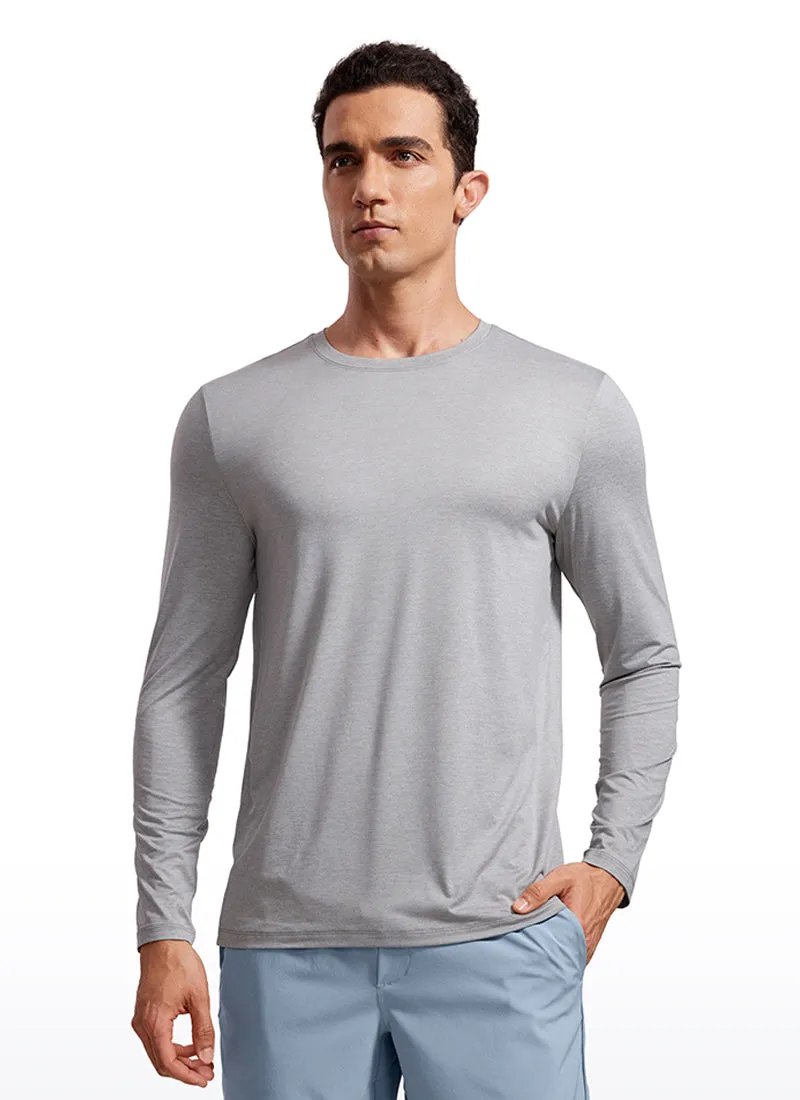 Ultralight Crewneck Long Sleeves Shirts sold by CRZ Yoga