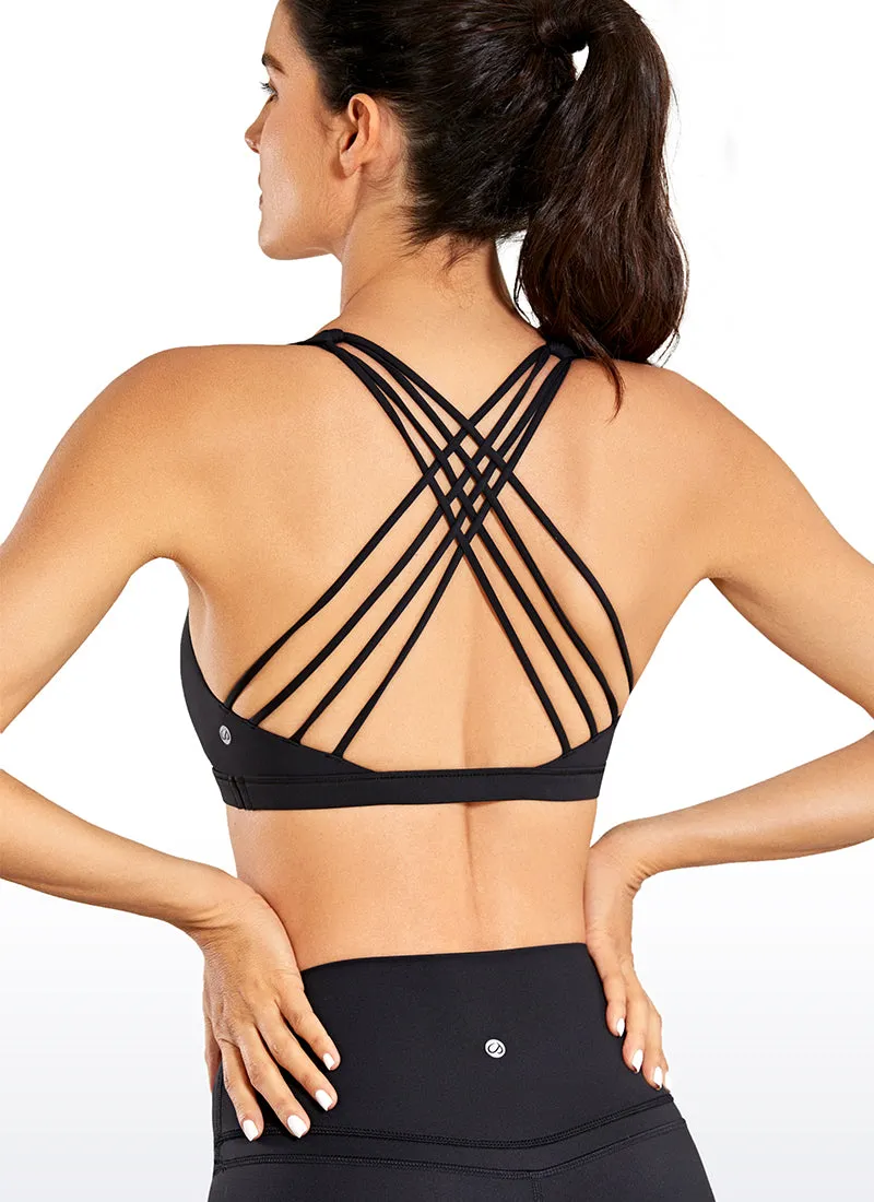 Nakedfeel Low Cut Strappy Bra (8 Straps) sold by CRZ Yoga product image thumbnail 5