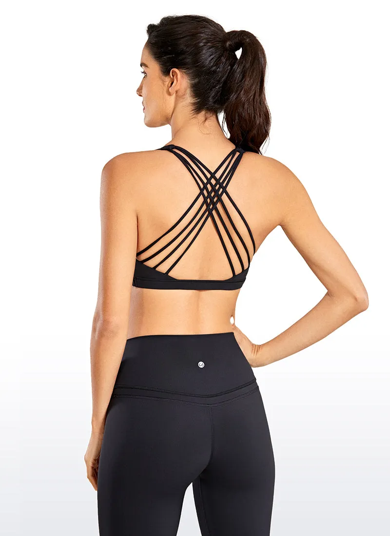 Nakedfeel Low Cut Strappy Bra (8 Straps) sold by CRZ Yoga product image thumbnail 2