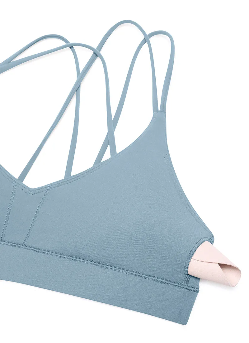 Butterluxe V Neck Strappy Back Bra sold by CRZ Yoga product image thumbnail 4