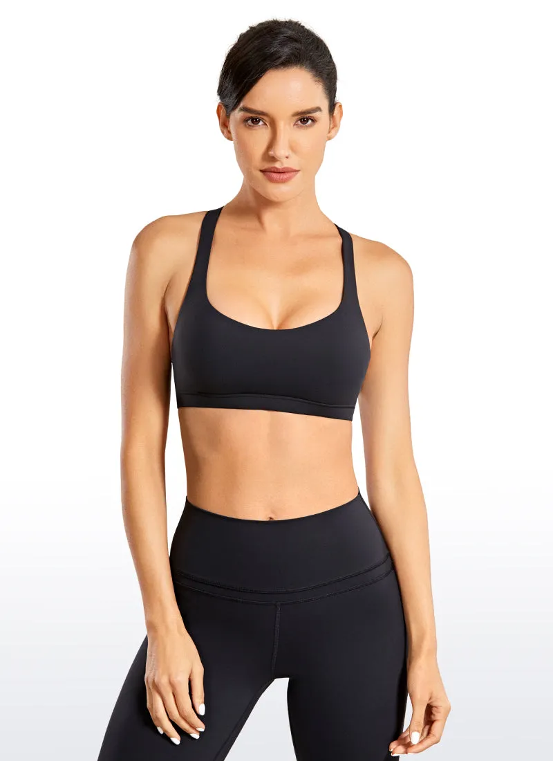 Nakedfeel Low Cut Strappy Bra (8 Straps) sold by CRZ Yoga