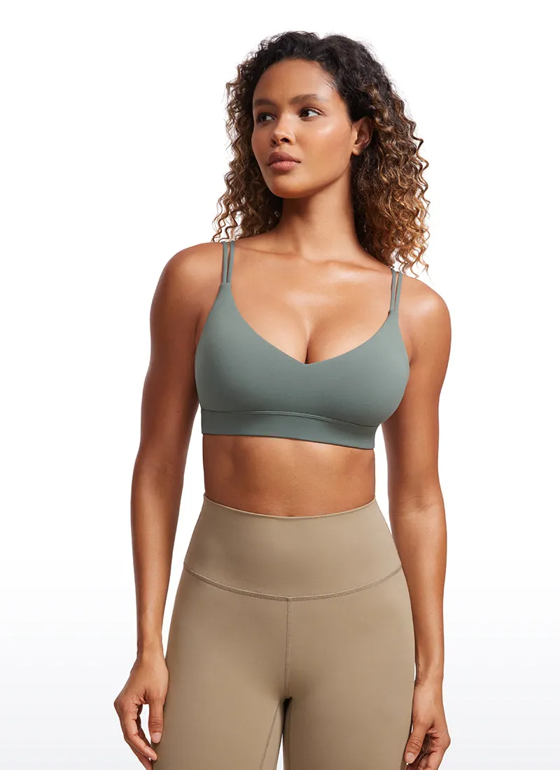 Butterluxe V Neck Strappy Back Bra sold by CRZ Yoga product image thumbnail 5
