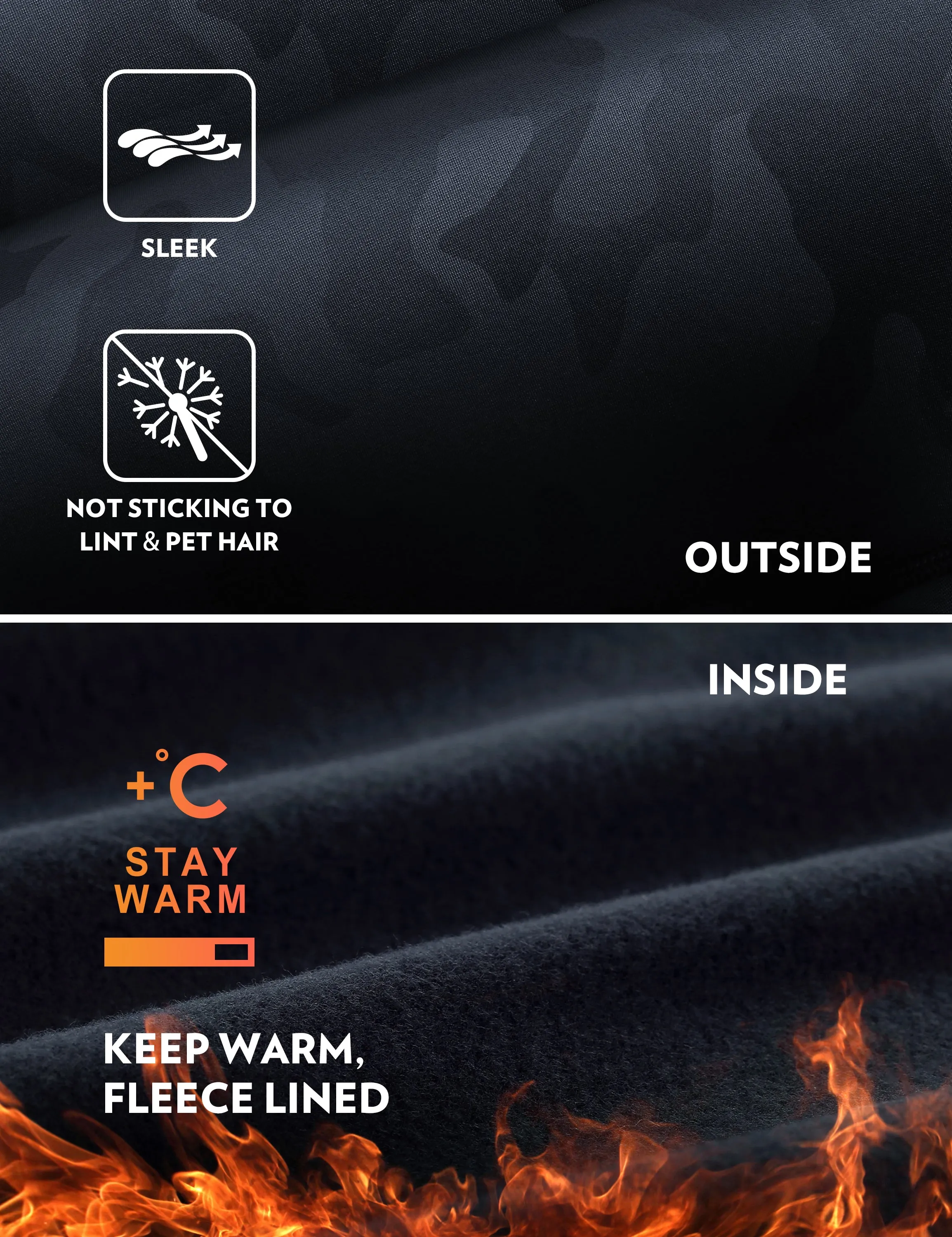 Thermal Fleece Lined Pocket Legging 25'' sold by CRZ Yoga product image thumbnail 4