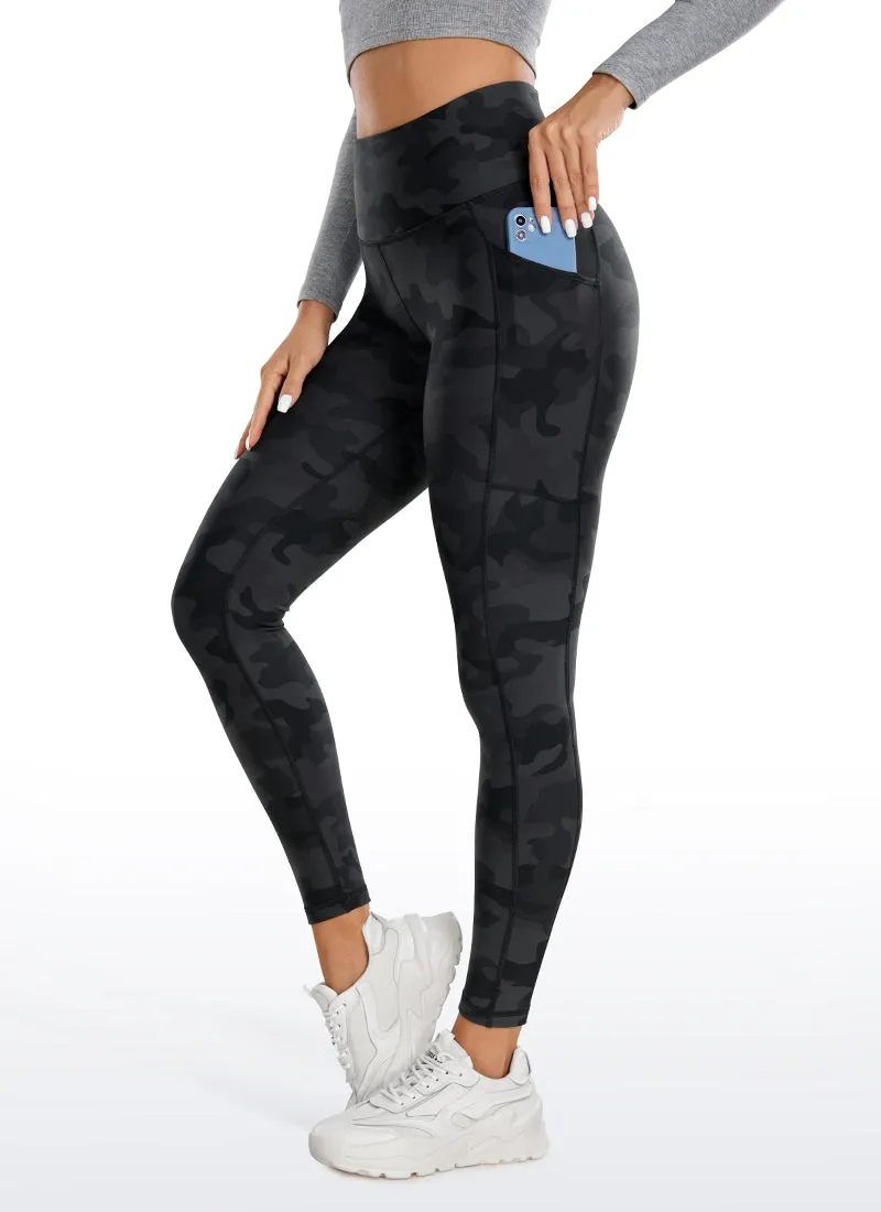 Thermal Fleece Lined Pocket Legging 25'' sold by CRZ Yoga
