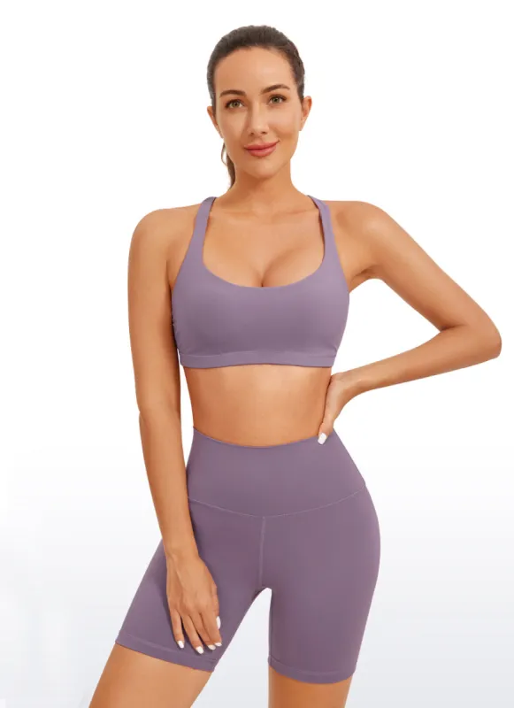 Nakedfeel Bra Cross Back Low Cut sold by CRZ Yoga