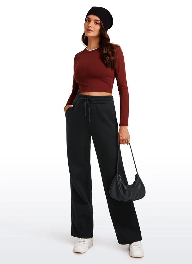 Fleece Lined Straight Leg Sweatpant 30'' sold by CRZ Yoga product image thumbnail 3