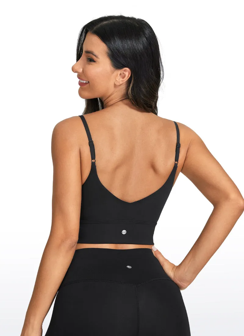 Brushed Nakedfeel Longline Adjustable Bra sold by CRZ Yoga product image thumbnail 5