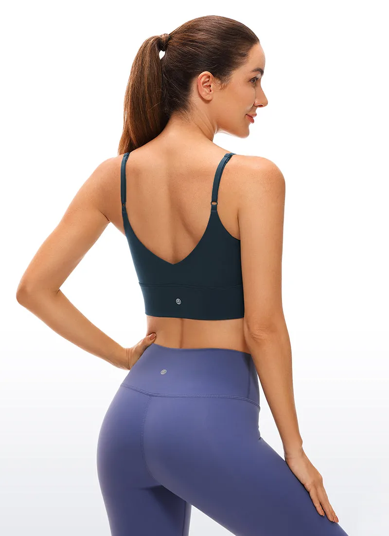 Brushed Nakedfeel Longline Adjustable Bra sold by CRZ Yoga product image thumbnail 2