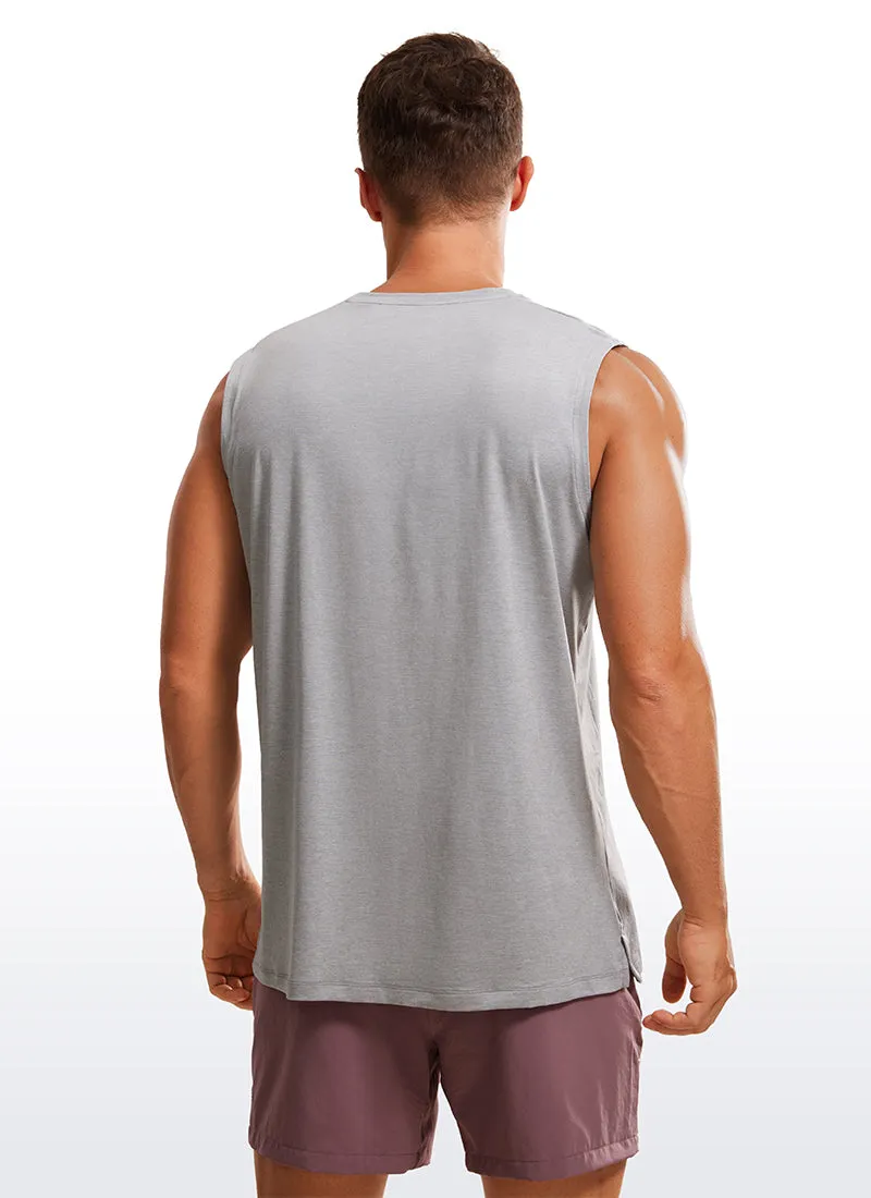 Stretch Quick Dry Tank Tops Crewneck sold by CRZ Yoga product image thumbnail 2