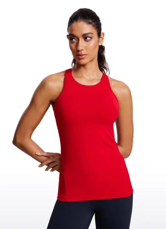 Butterluxe Hip Length Racerback Tank sold by CRZ Yoga