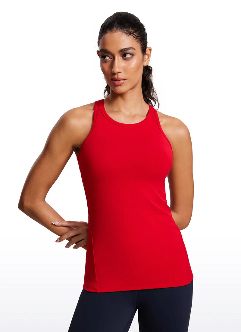 Butterluxe Hip Length Racerback Tank sold by CRZ Yoga
