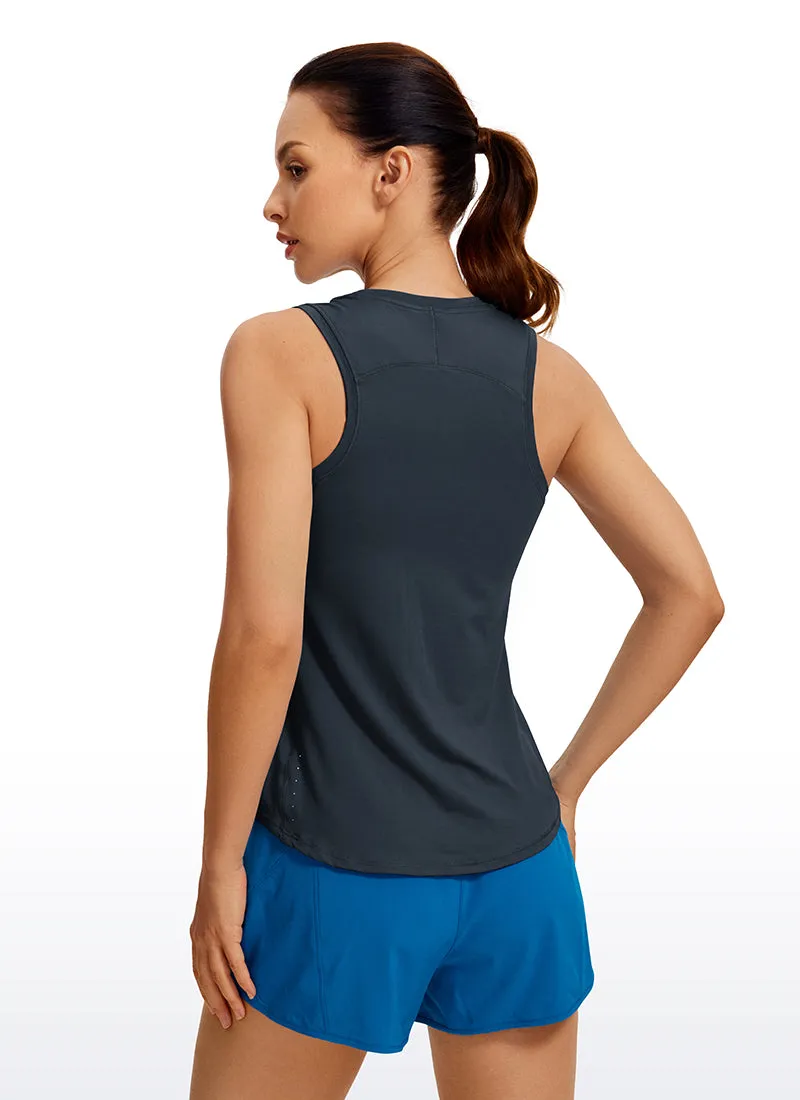 Ultralight Hip Length Racerback Tank sold by CRZ Yoga product image thumbnail 5
