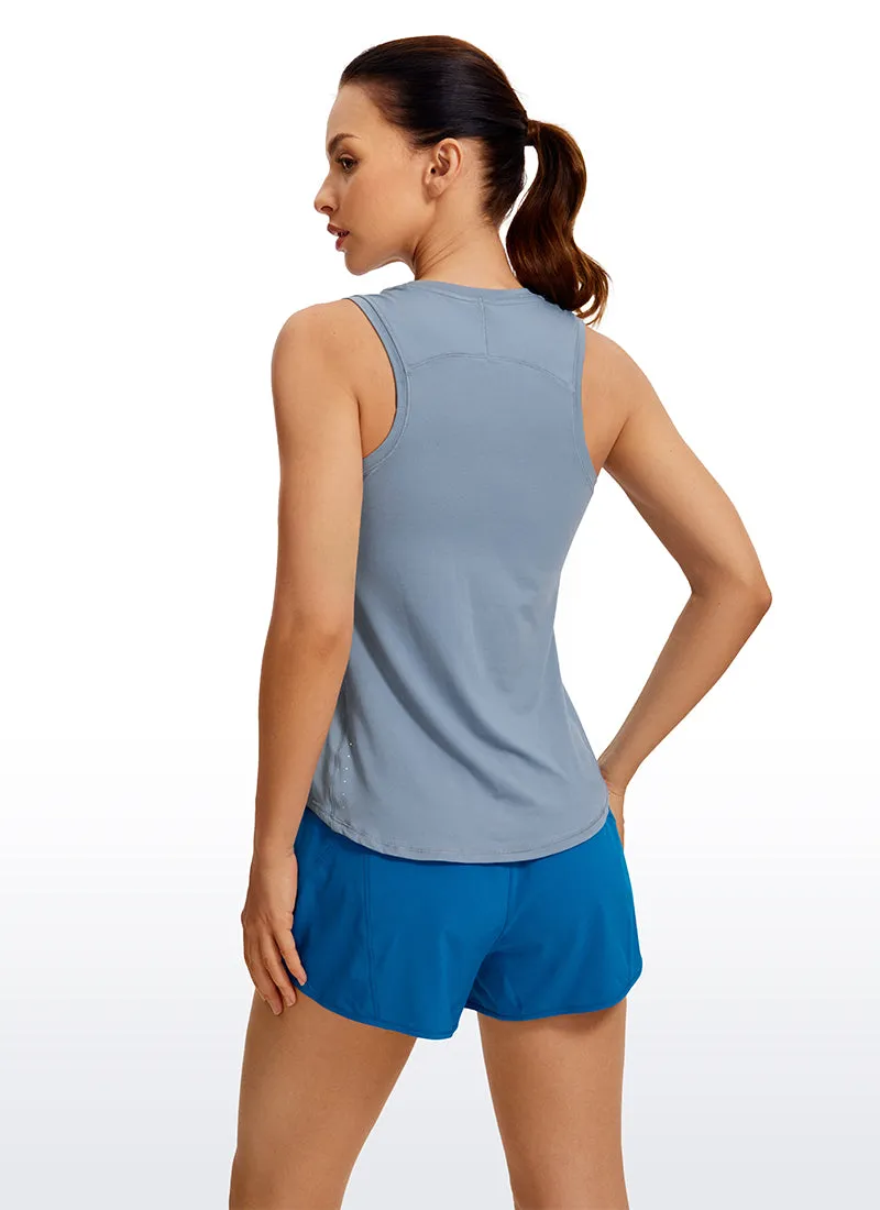 Ultralight Hip Length Racerback Tank sold by CRZ Yoga product image thumbnail 2