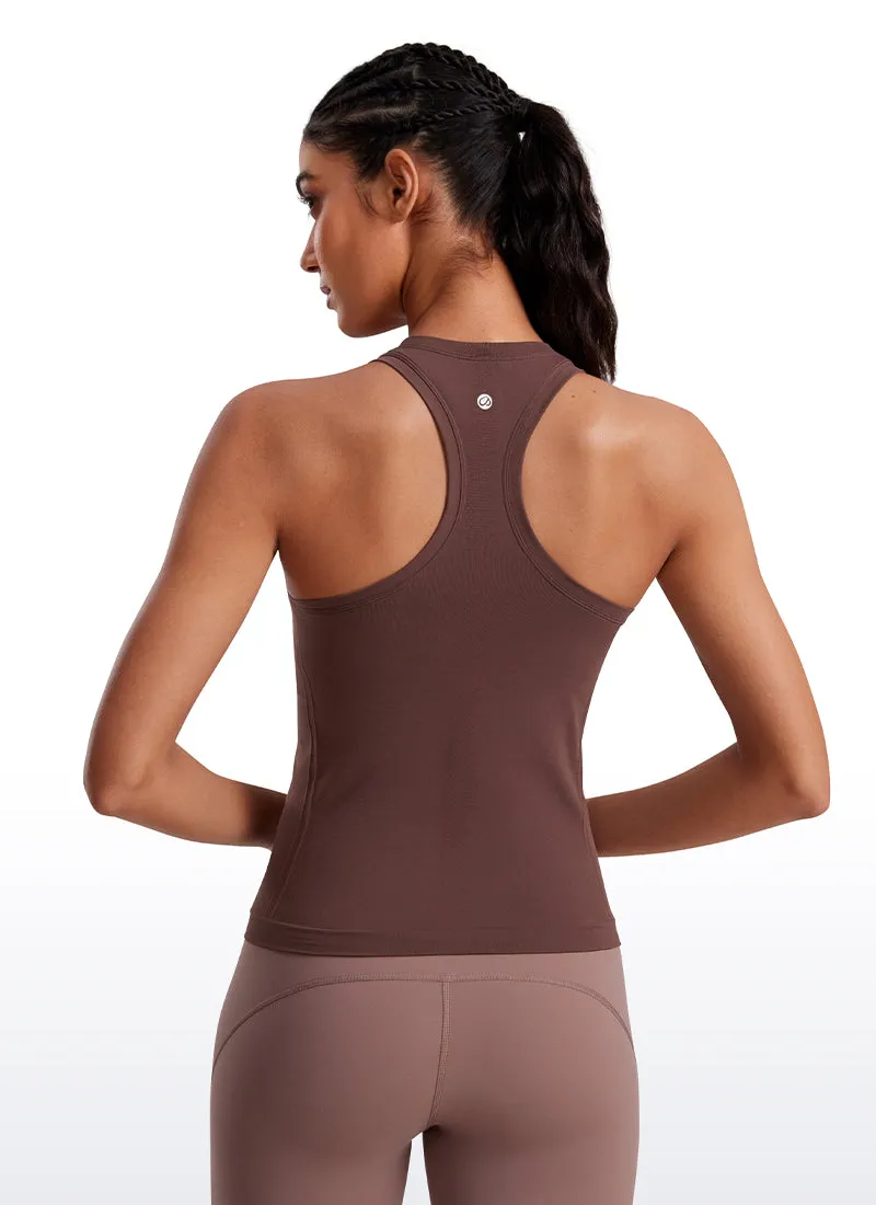 Seamless Crewneck Racerback Tank sold by CRZ Yoga product image thumbnail 2