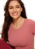 Butterluxe Double Lined Cropped Short Sleeves sold by CRZ Yoga