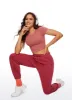 Butterluxe Double Lined Cropped Short Sleeves sold by CRZ Yoga