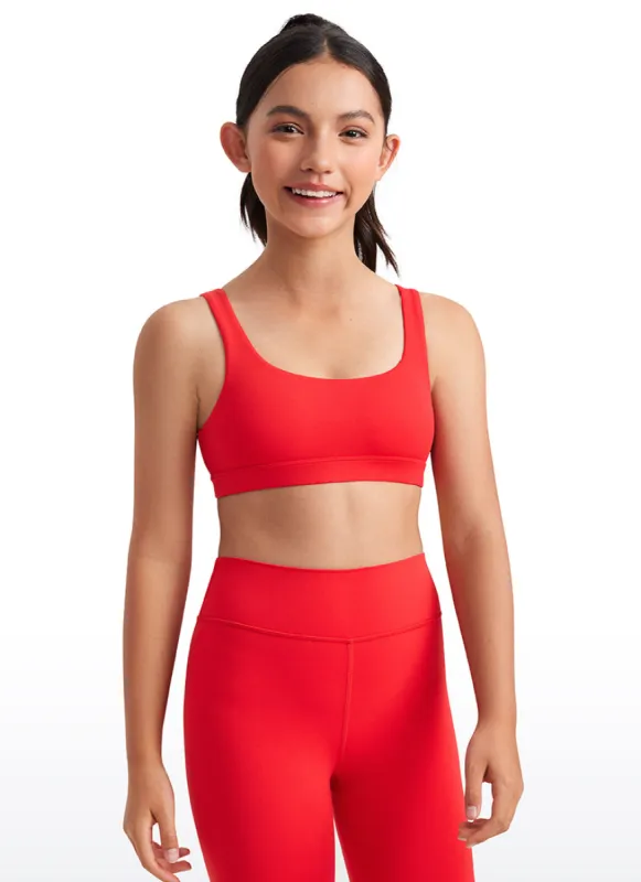 Butterluxe Girls Scoop Neck Sport Bra U Back sold by CRZ Yoga