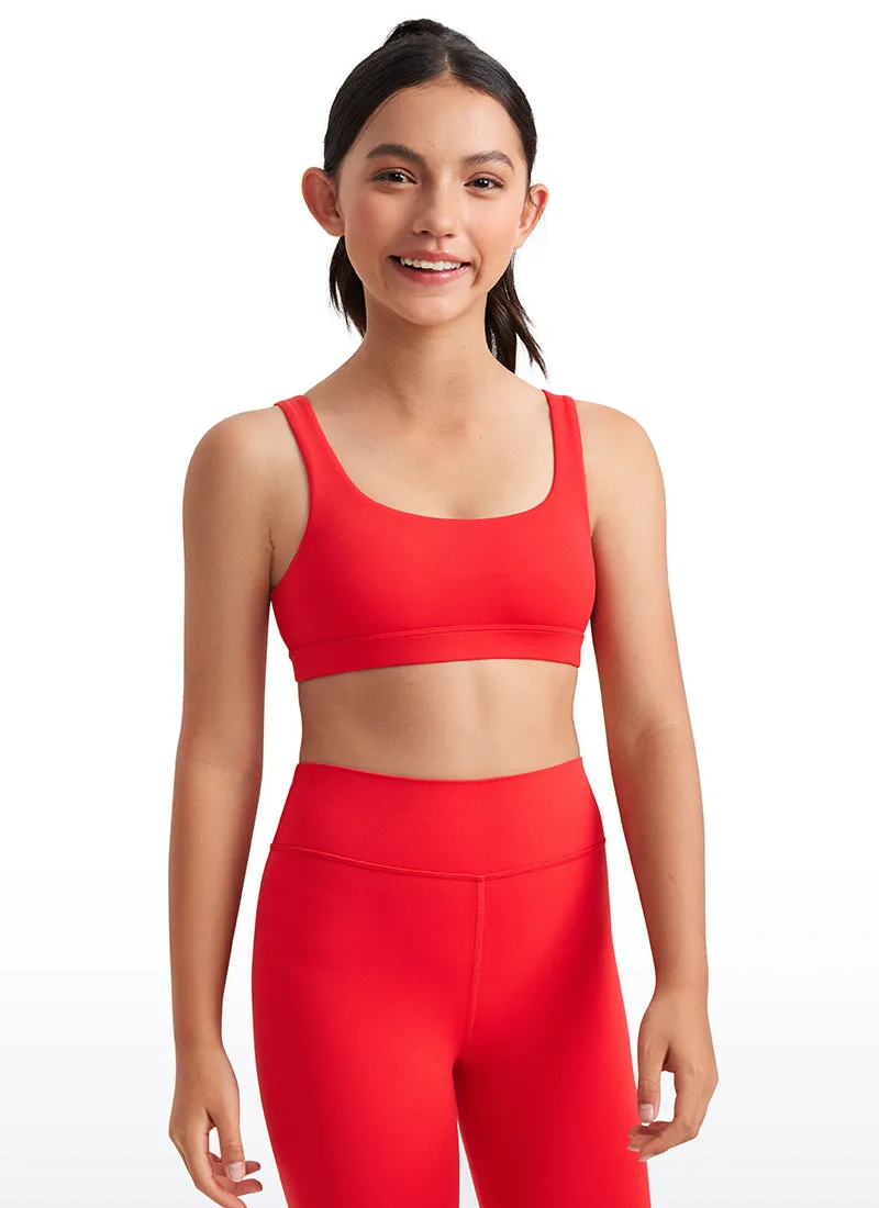 Butterluxe Girls Scoop Neck Sport Bra U Back sold by CRZ Yoga