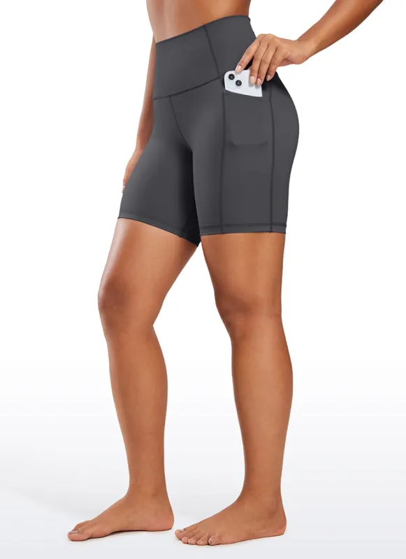 Nakedfeel Pocket Shorts 6'' sold by CRZ Yoga