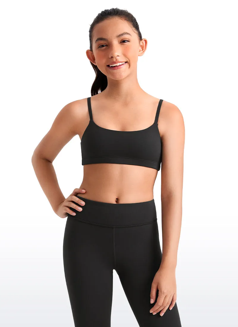 Butterluxe Girls Adjustable Spaghetti Strap Bra sold by CRZ Yoga
