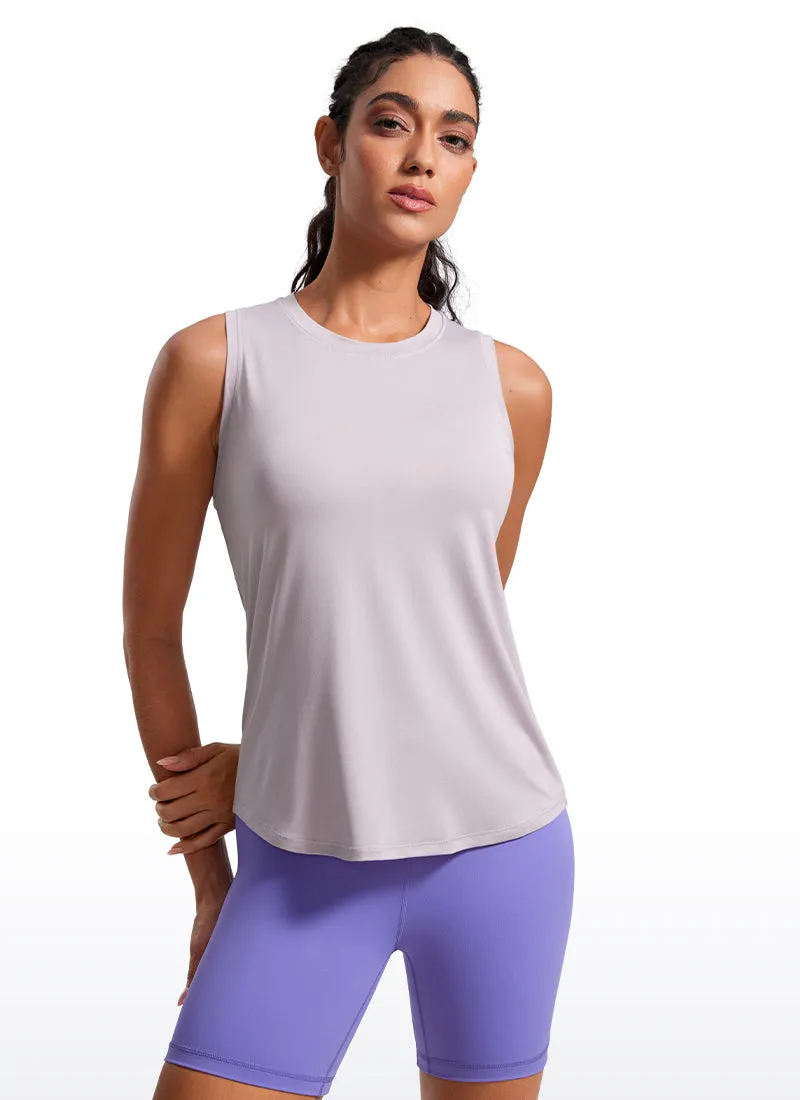 Ultralight Hip Length Racerback Tank sold by CRZ Yoga