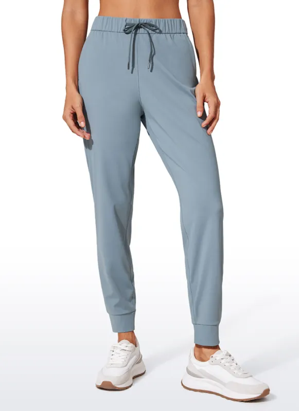 Stretch Drawstring Jogger with Pockets 27'' sold by CRZ Yoga