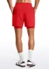 Feathery-Fit 2 in 1 Athletic Shorts 5''- with Pockets & Long Liner sold by CRZ Yoga