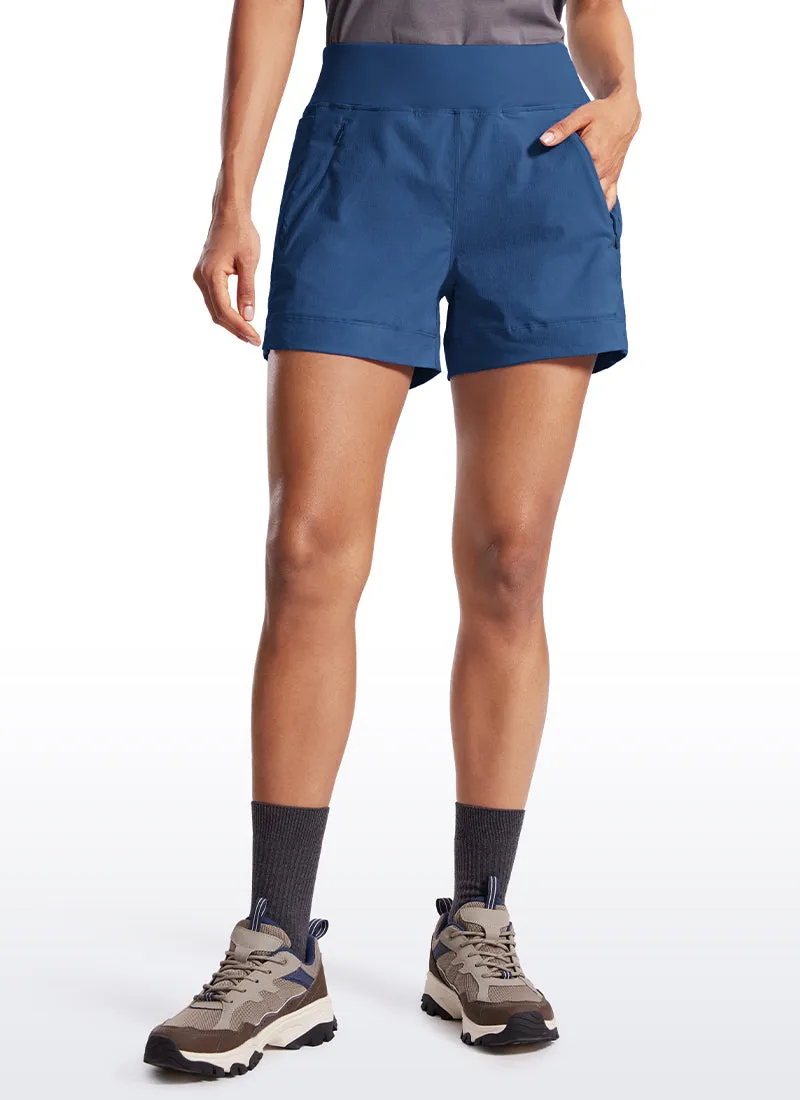 Ripstop Zip Pocket Mid Rise Short 4'' sold by CRZ Yoga product image thumbnail 4