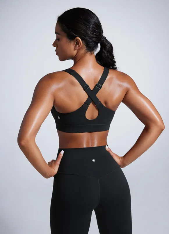 Butterbreeze V Neck Bra Adjustable Strap sold by CRZ Yoga