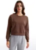 SoftAura Pullover Crewneck Sweatshirt sold by CRZ Yoga