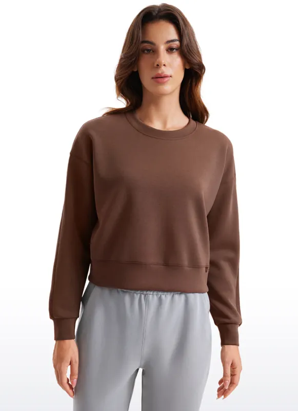 SoftAura Pullover Crewneck Sweatshirts sold by CRZ Yoga