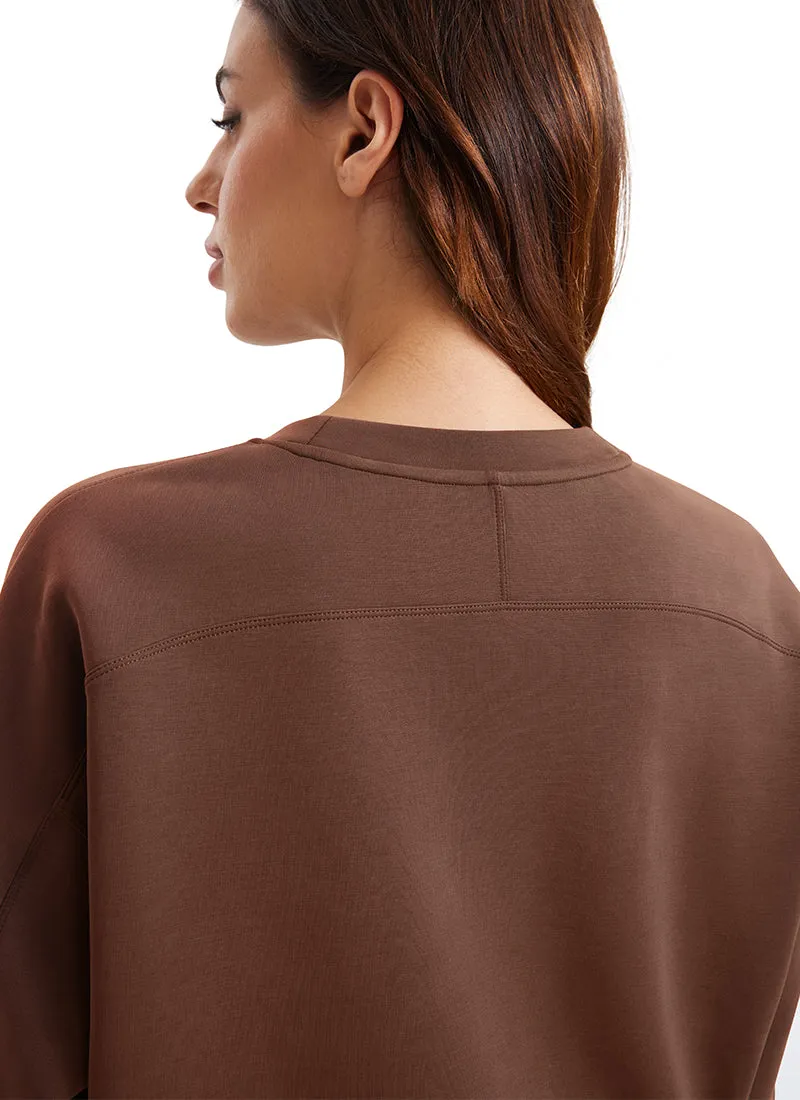 SoftAura Pullover Crewneck Sweatshirt sold by CRZ Yoga product image thumbnail 5