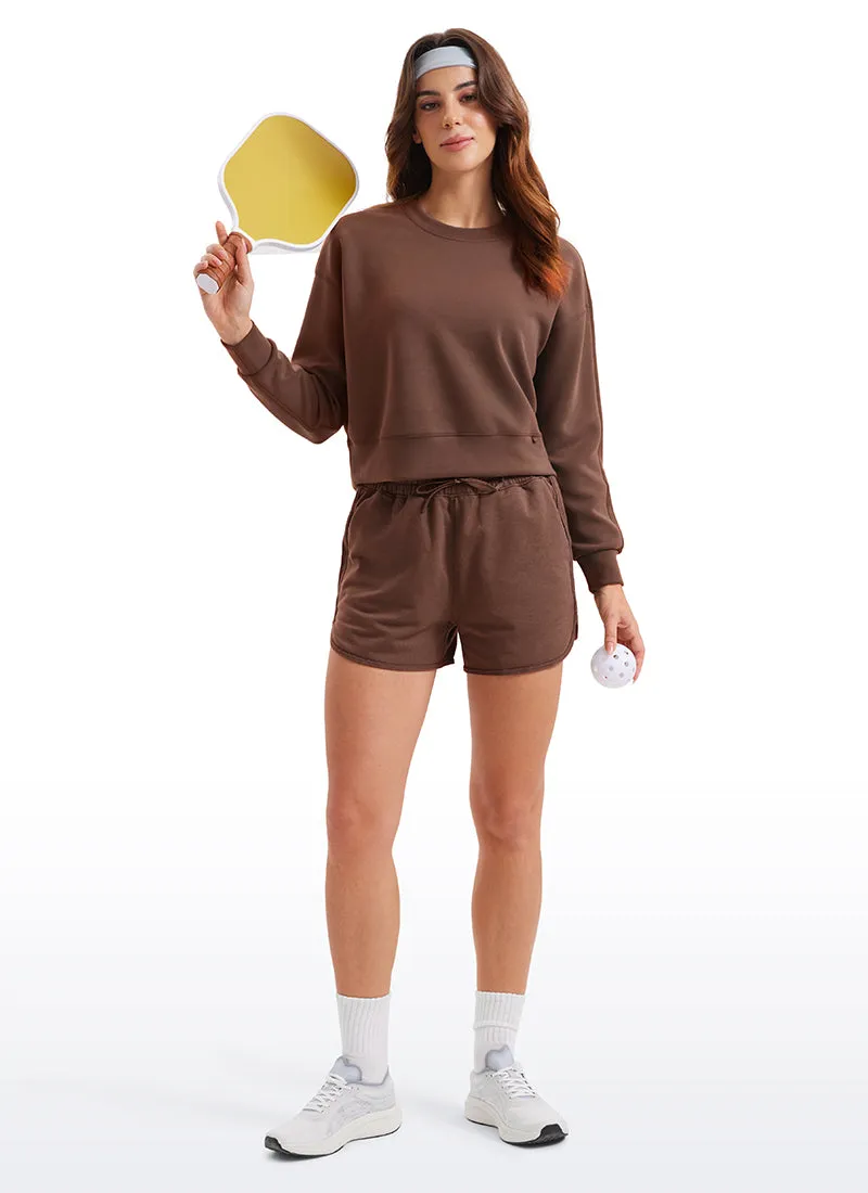 SoftAura Pullover Crewneck Sweatshirt sold by CRZ Yoga product image thumbnail 3