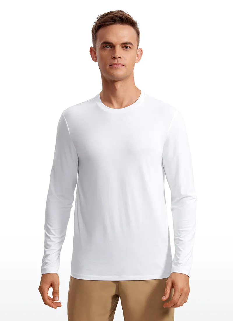 Quick Dry High Crewneck Long Sleeves Shirts sold by CRZ Yoga product image thumbnail 3