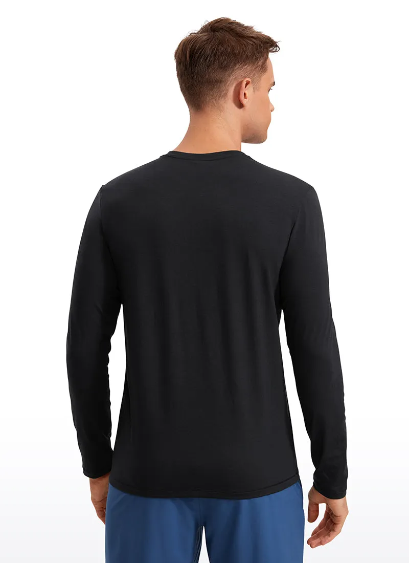 Quick Dry High Crewneck Long Sleeves Shirts sold by CRZ Yoga product image thumbnail 2