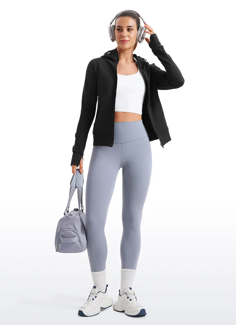 Amenity Full Zip ThumbHole Hoodie sold by CRZ Yoga product image thumbnail 3