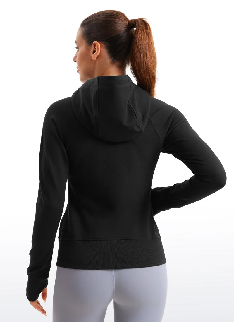 Amenity Full Zip ThumbHole Hoodie sold by CRZ Yoga product image thumbnail 2