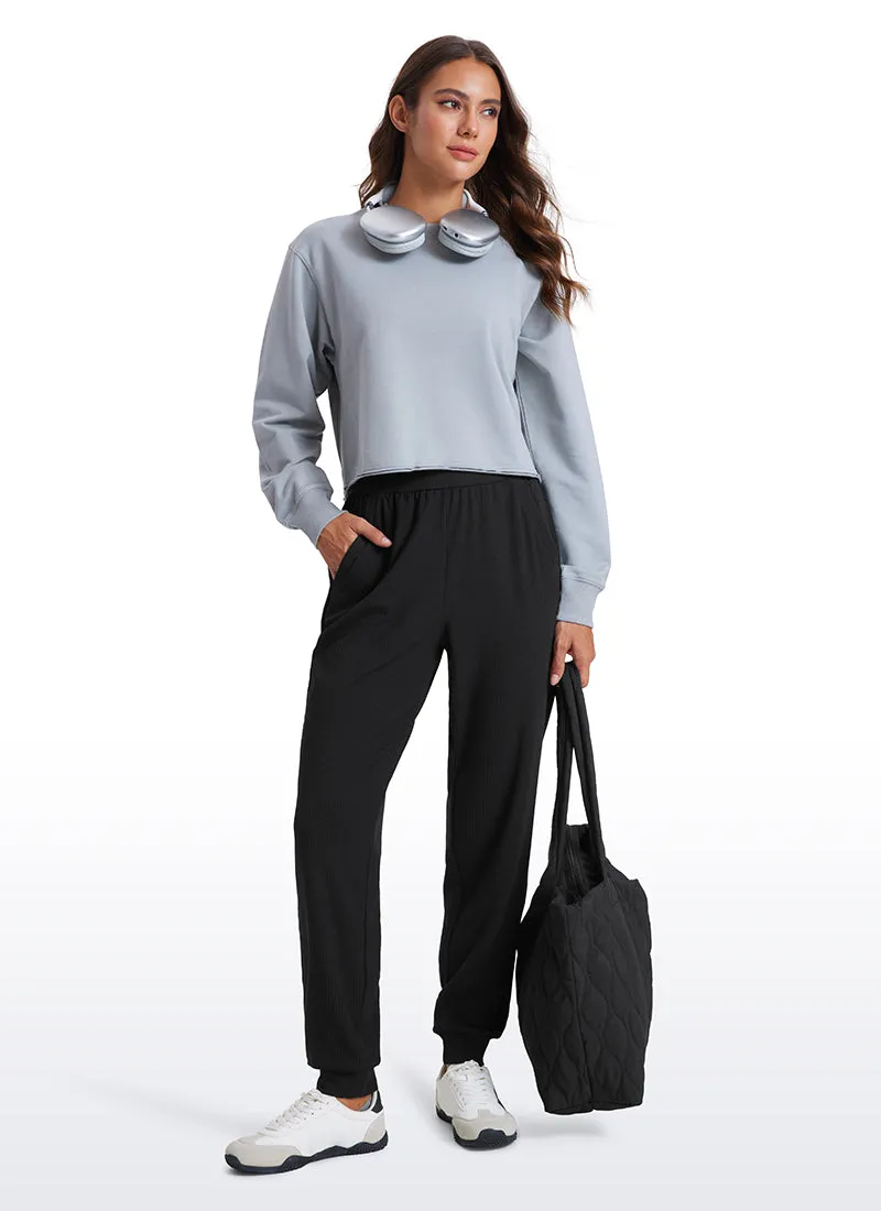 Ribbed Pocket Sweat Pant 28" sold by CRZ Yoga product image thumbnail 3