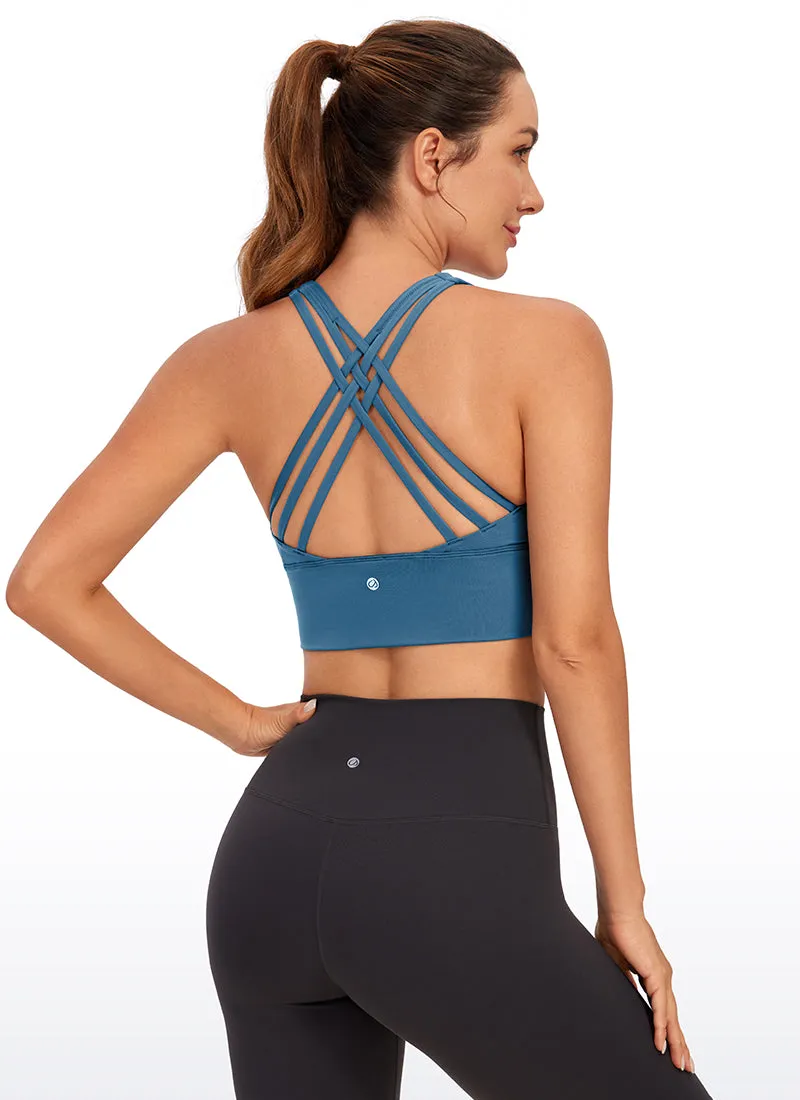 Nakedfeel Strappy Longline Bra sold by CRZ Yoga