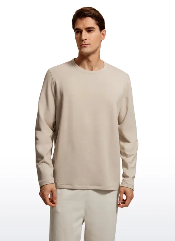 Softness Fleece Crewneck Pullover Sweatshirt sold by CRZ Yoga