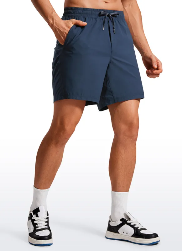 Lightweight Athletic Pocketed Shorts 7''- Linerless sold by CRZ Yoga