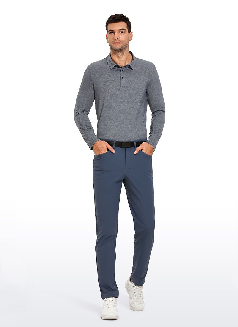 Stretch Slim-Fit Pants 33'' - 5 Pockets sold by CRZ Yoga product image thumbnail 3