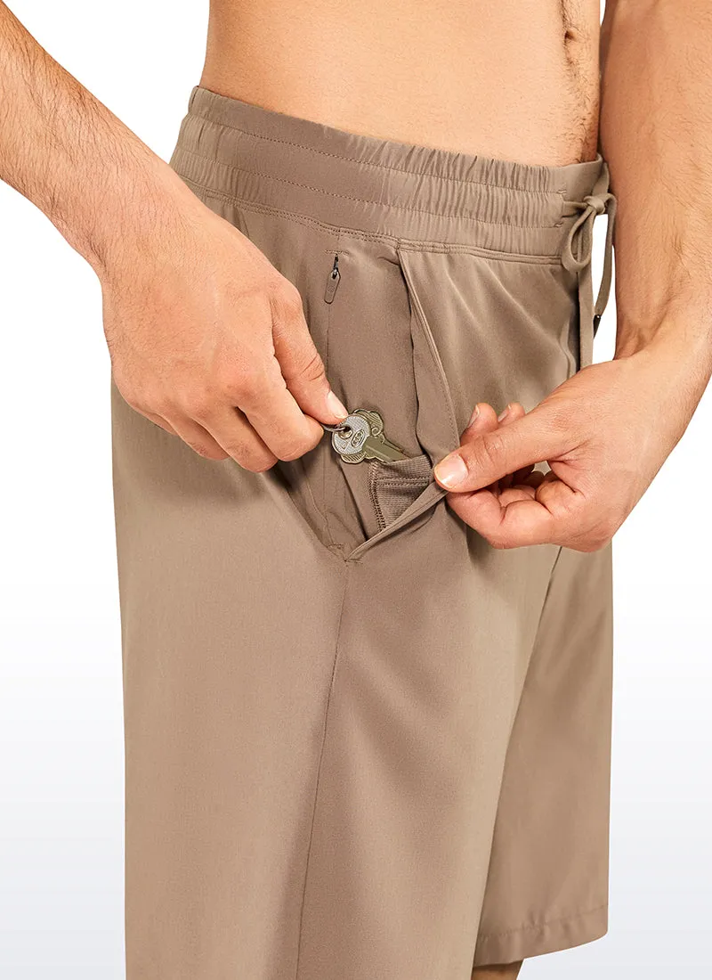 Feathery-Fit Athletic Shorts 9''- Linerless sold by CRZ Yoga product image thumbnail 4