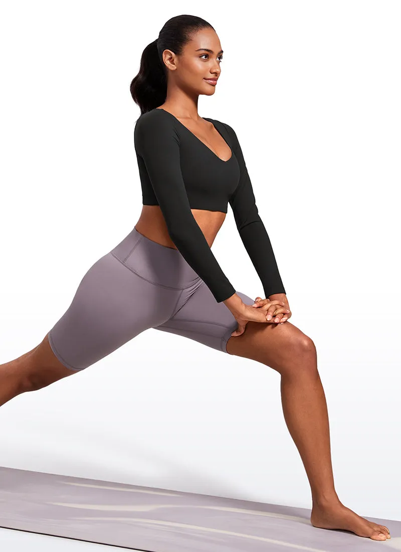 Butterluxe Double Lined Long Sleeve Cropped sold by CRZ Yoga product image thumbnail 3