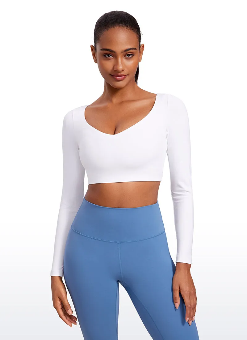 Butterluxe Double Lined Long Sleeve Cropped sold by CRZ Yoga product image thumbnail 5