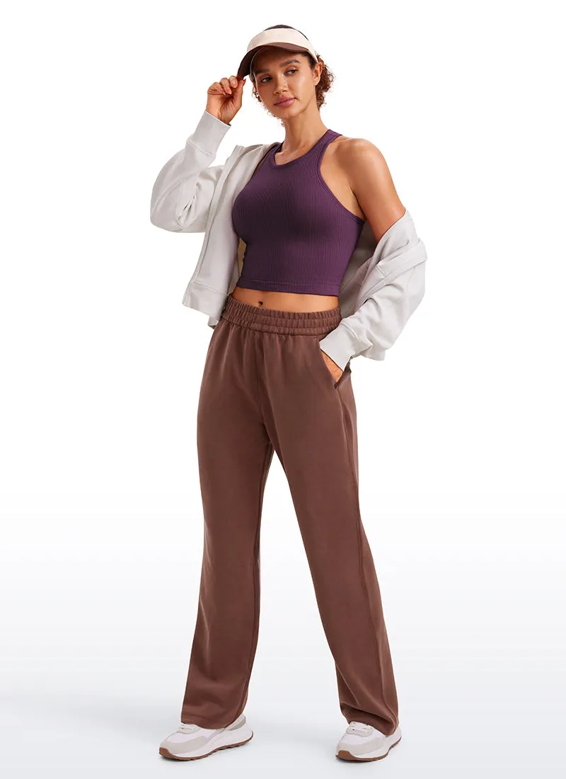 Seamless Ribbed Racerback Crop Tank sold by CRZ Yoga product image thumbnail 3