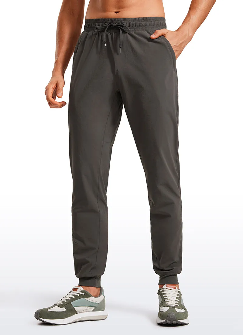 Lightweight Water Resistant Athletic Joggers with Zip Pockets 31" sold by CRZ Yoga