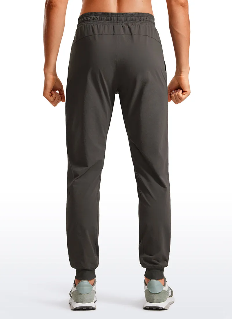 Lightweight Water Resistant Athletic Joggers with Zip Pockets 31" sold by CRZ Yoga product image thumbnail 2